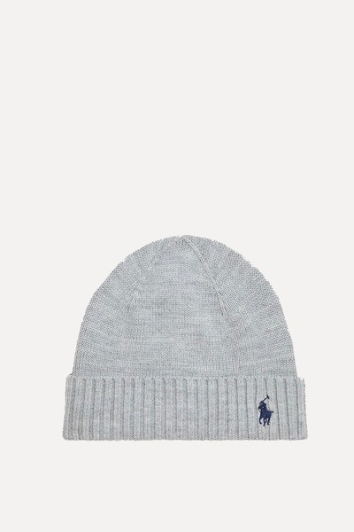 Knitted Logo Beanie Hat from Polo Ralph Lauren