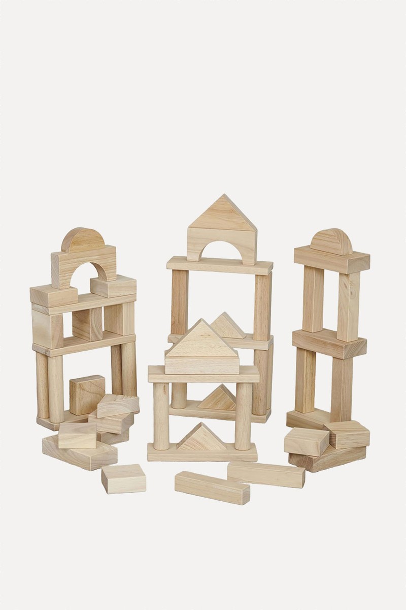 Wooden Jumbo Block Set from Tickit