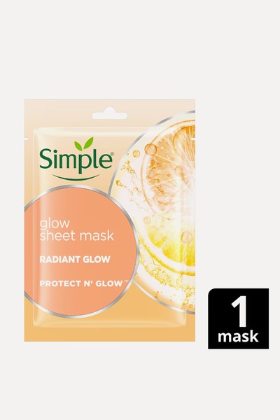 Protect 'N' Glow Sheet Mask 48h Glow from Simple