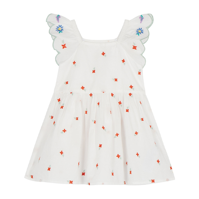 Floral-Embroidered Cotton Dress Set from Stella McCartney