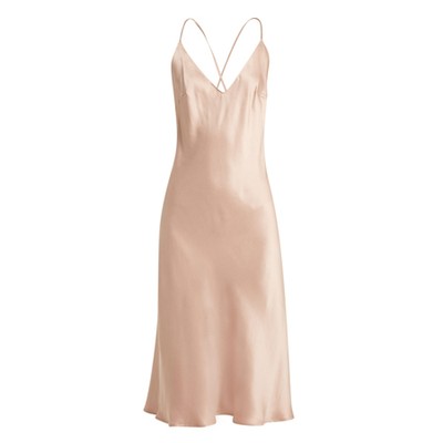 Nico Strappy Silk Nightdress from Morpho + Luna