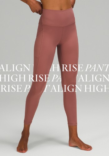 Align™ High Rise Pant With Pockets 25"