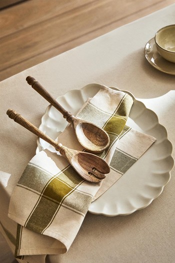 Set Of Wood Serving Flatware, £23.99 | Zara