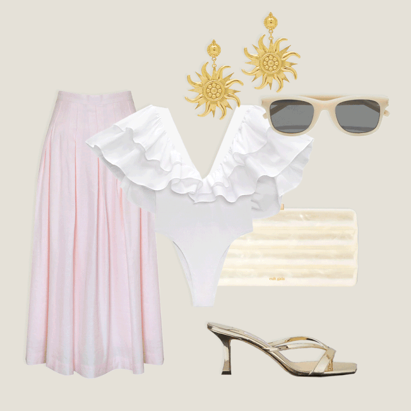 Look We Love: Midi Skirts & Statement Swimwear