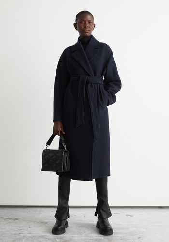 Belted Oversized Wool Coat