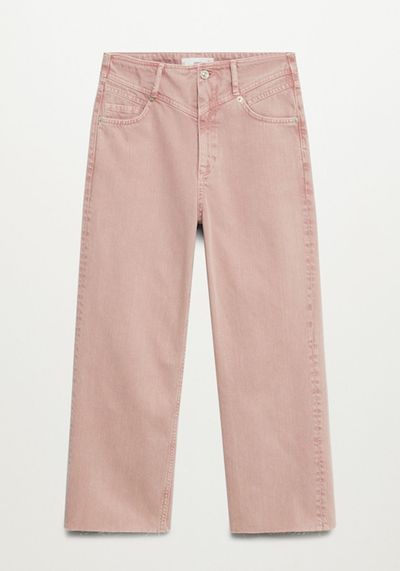  Crop Wideleg Jeans from Mango