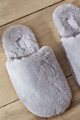 Faux Fur Slippers, £25.99 | Zara
