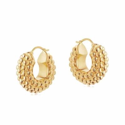 Baya 18ct Yellow Gold-Plated Hoop Earrings from Missoma