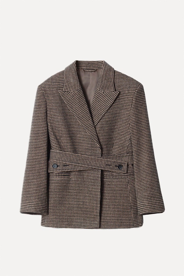 Belted Wool Blazer from & Other Stories