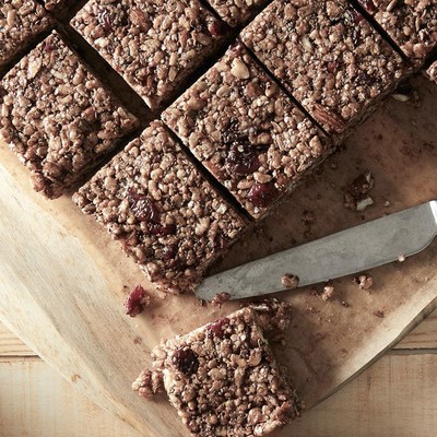 Chocolate Orange Quinoa Bars