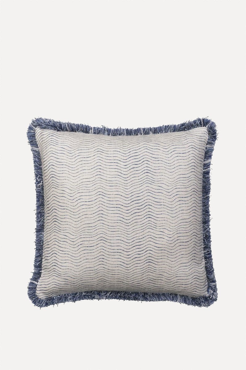 Canalasso Denim Cushion from Andrew Martin