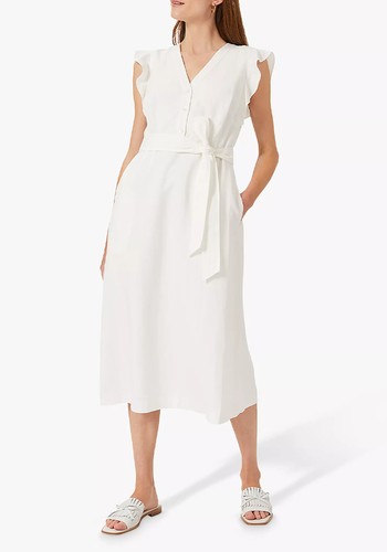 Arabella Tie Waist Midi Dress from Hobbs