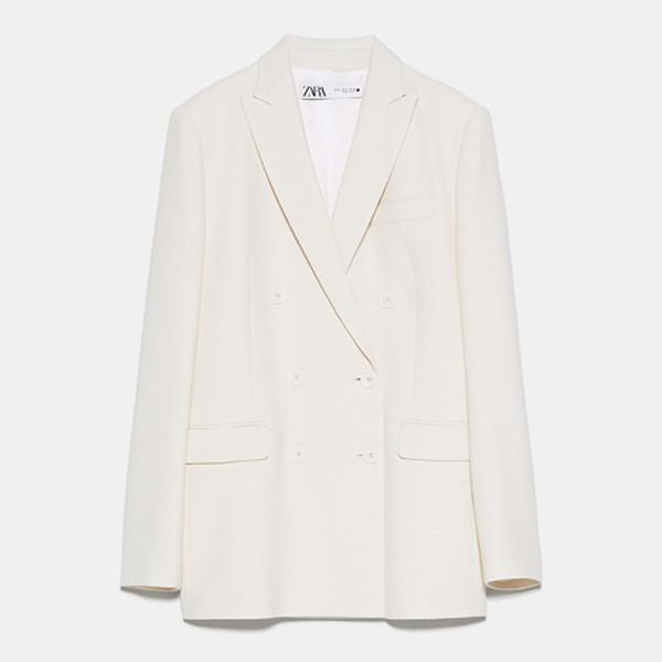 Double-Breasted Buttoned Blazer from Zara