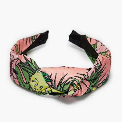 Rigid Floral Headband from Stradivarius