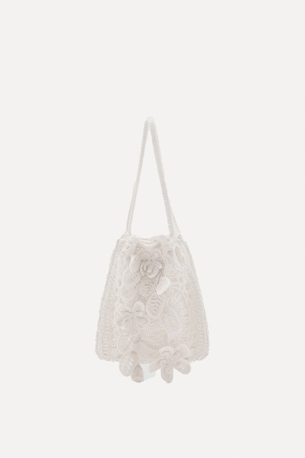 Crochet Handbag from Mango