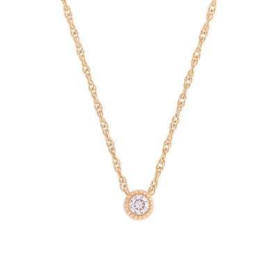 The Edwardian Edwardian Bezel Set Diamond Necklace