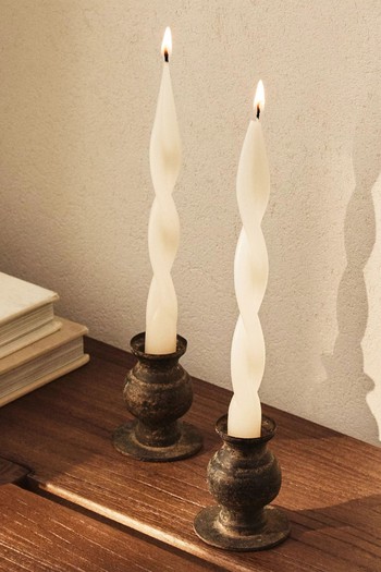 Decorative Spiral Candles from Zara