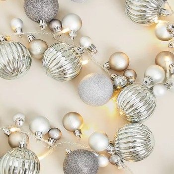 Light Up Bauble Garland