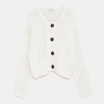 Buttoned Cardigan from Zara