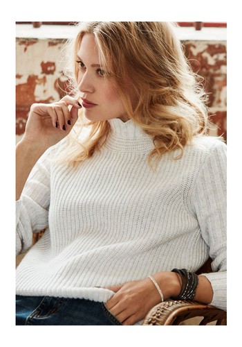 Riley Frill Neck Jumper, £125