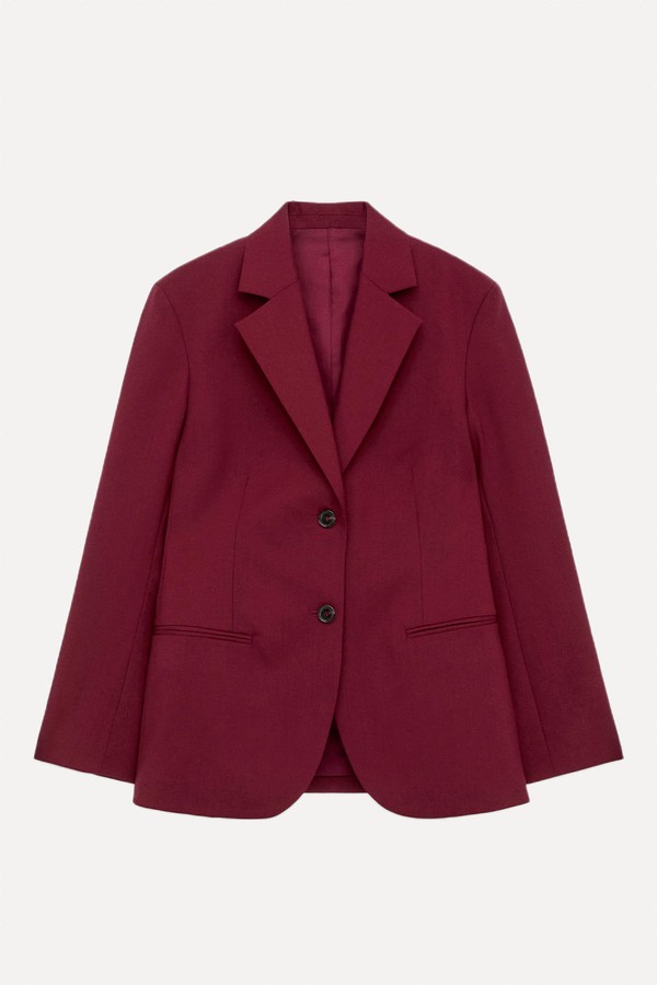 Hopsack Wool Blazer from ARKET