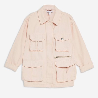 Pink Fisherman Shacket from Topshop