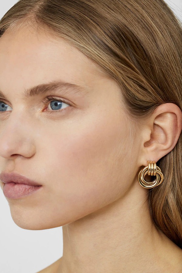 Triple Knot Earrings from Anine Bing