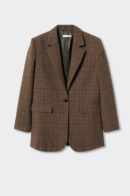 Check Suit Blazer from Mango