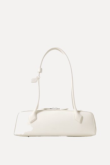 Le Teckel Textured-Leather Shoulder Bag from Alaïa