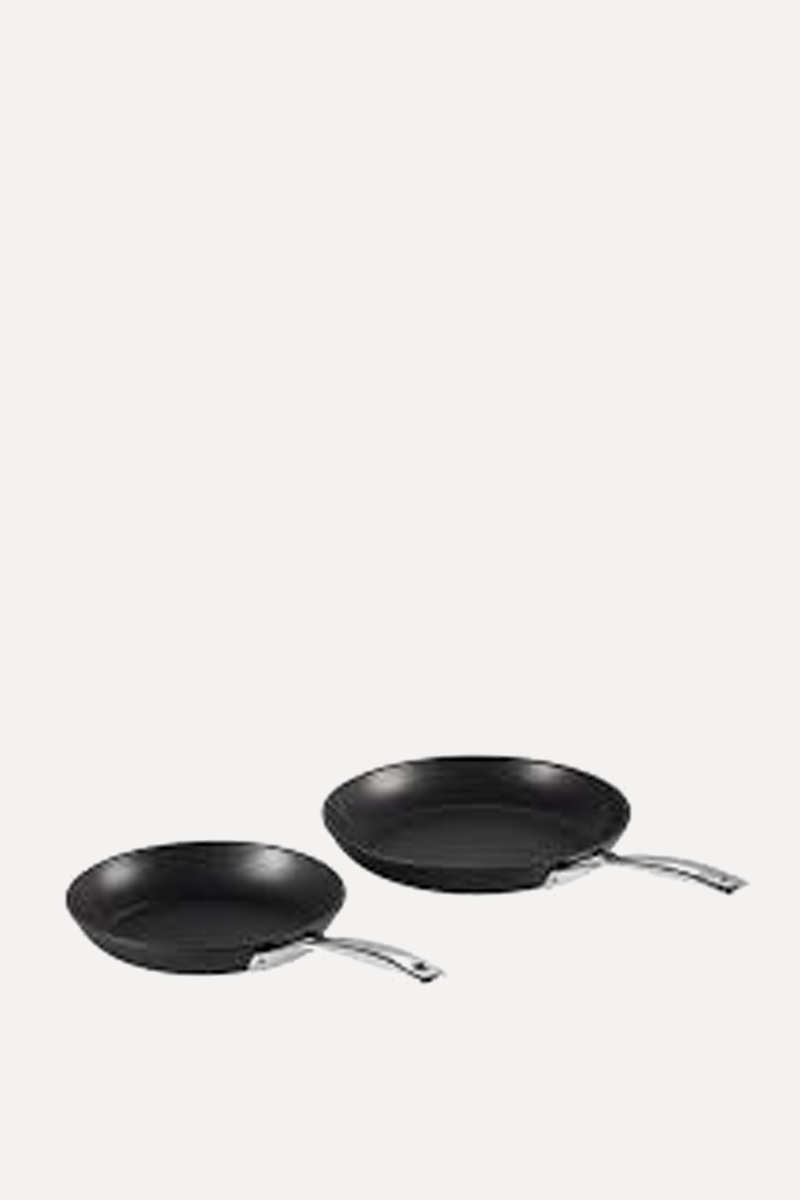 Toughened Non-Stick 2-piece Shallow Frying Pan Set