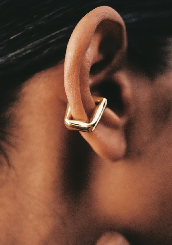 Straw Ear Cuff