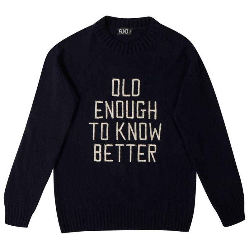 Bespoke Embroidered For A Better Future Jumper