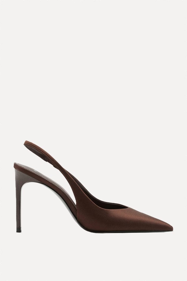 Satin Court Shoes from Mango