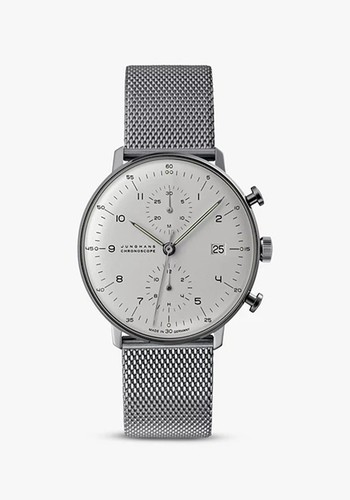 Max Bill Self-Winding Chronoscope Bracelet Strap Watch from Jughans