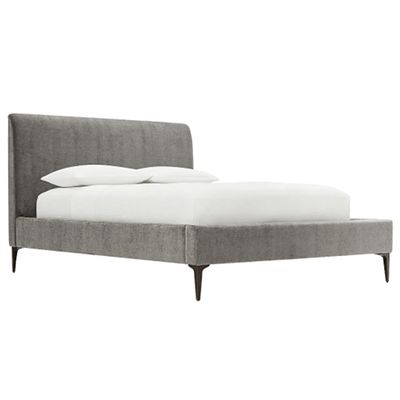 Andes Deco Upholstered Bed from West Elm