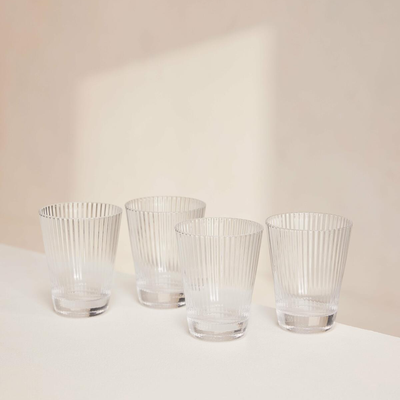 Fluted Water Glass from Soho Home