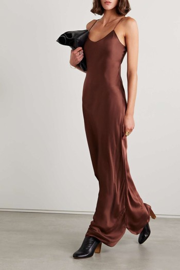 Cami Silk-Satin Gown from NILI LOTAN