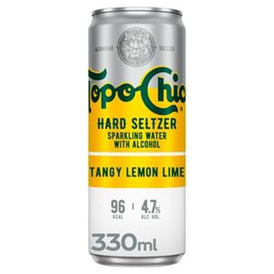 Lemon & Lime Seltzer from Topo Chico 