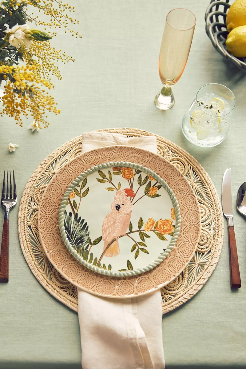 Old Havana Dinner Plate from Anthropologie