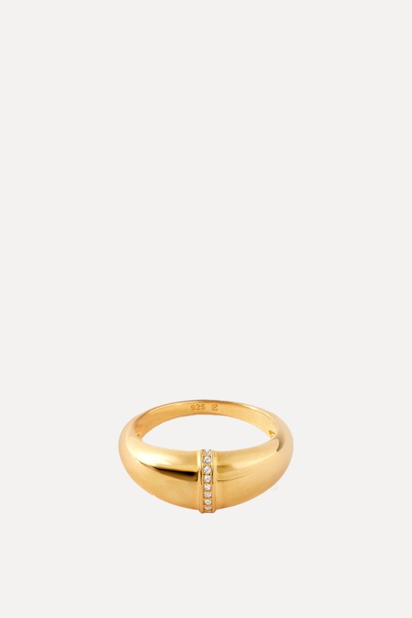 Charlotte Collins Dome Pavé Ring  from Edge Of Ember