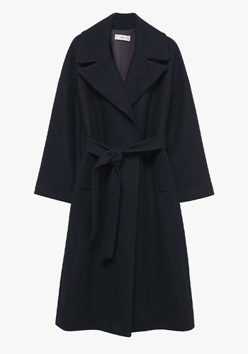 Wool Blend Coat from Mango