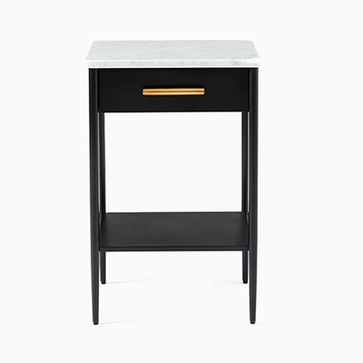 Metalwork Bedside Table With Handle from West Elm