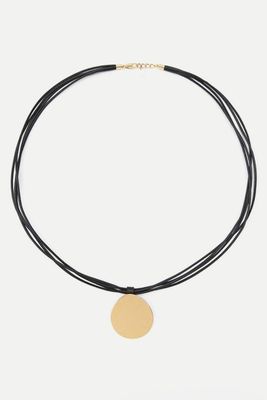 Leather Cord Necklace from  Zara