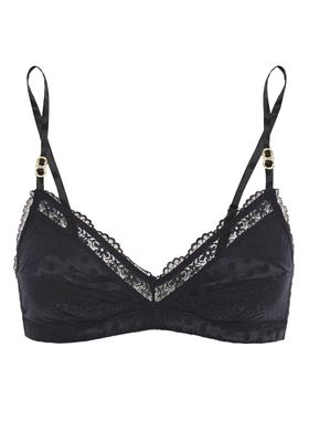 Camelia Daring Lace-Trimmed Soft-Cup Triangle Bra from Stella McCartney