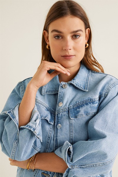 Vintage Wash Denim Jacket