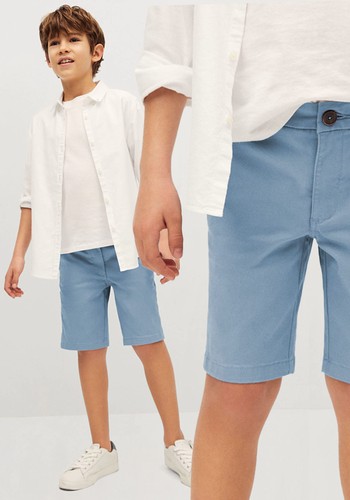 Cotton Chino Style Bermuda Shorts from Mango