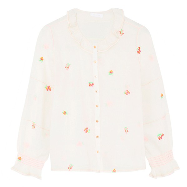 Embroidered Blouse from Intropia