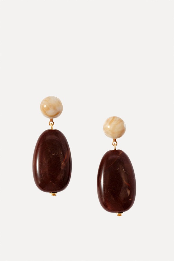 Resin Drop Earrings from Mint Velvet