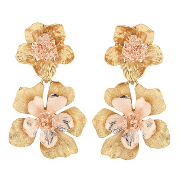 Floral Clip-On Earrings