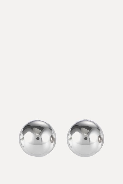 Stainless Steel Ball Earrings from Coeur de Lion